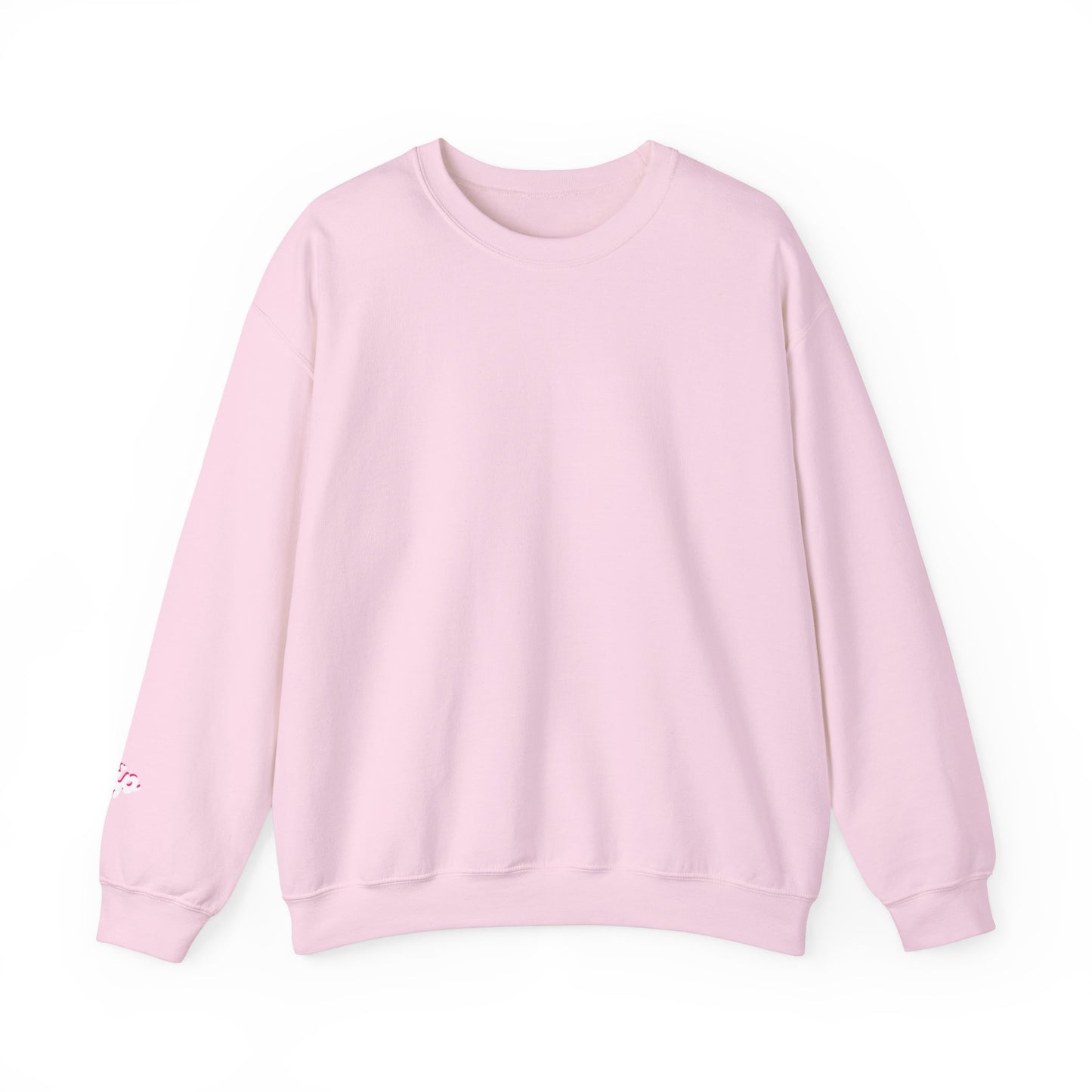 pretty in pink retro sparkle oversized sweatshirt