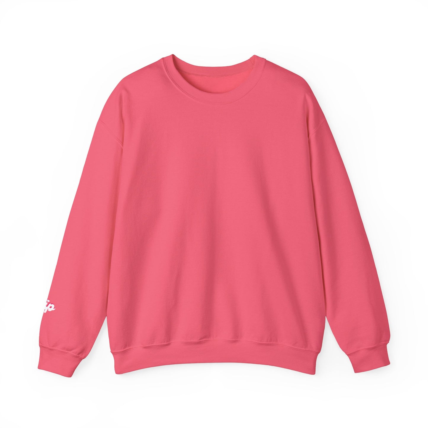 pretty in pink retro sparkle oversized sweatshirt