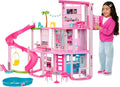 3-Storey Dollhouse with Pool and Accessories