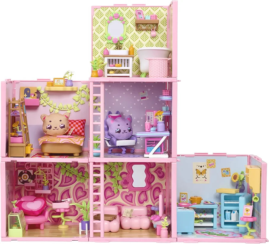 Kitchen Set | 20-Piece Modular Dollhouse Accessory Kit