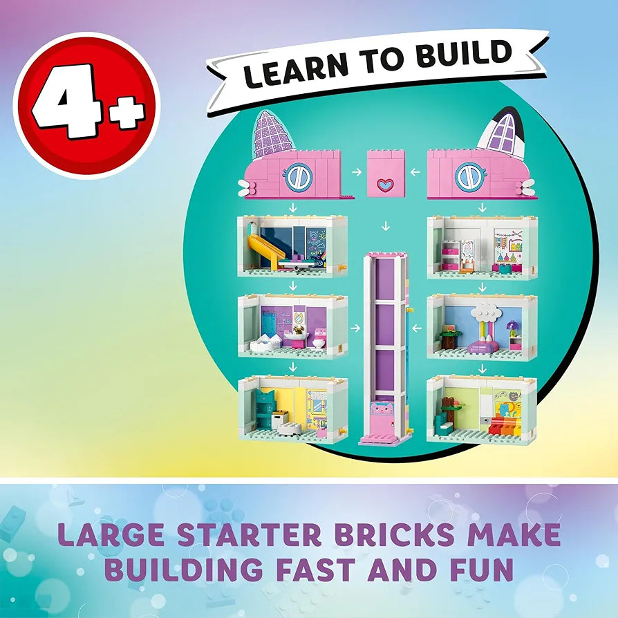 Gabby's Dollhouse 4-Floor Playset