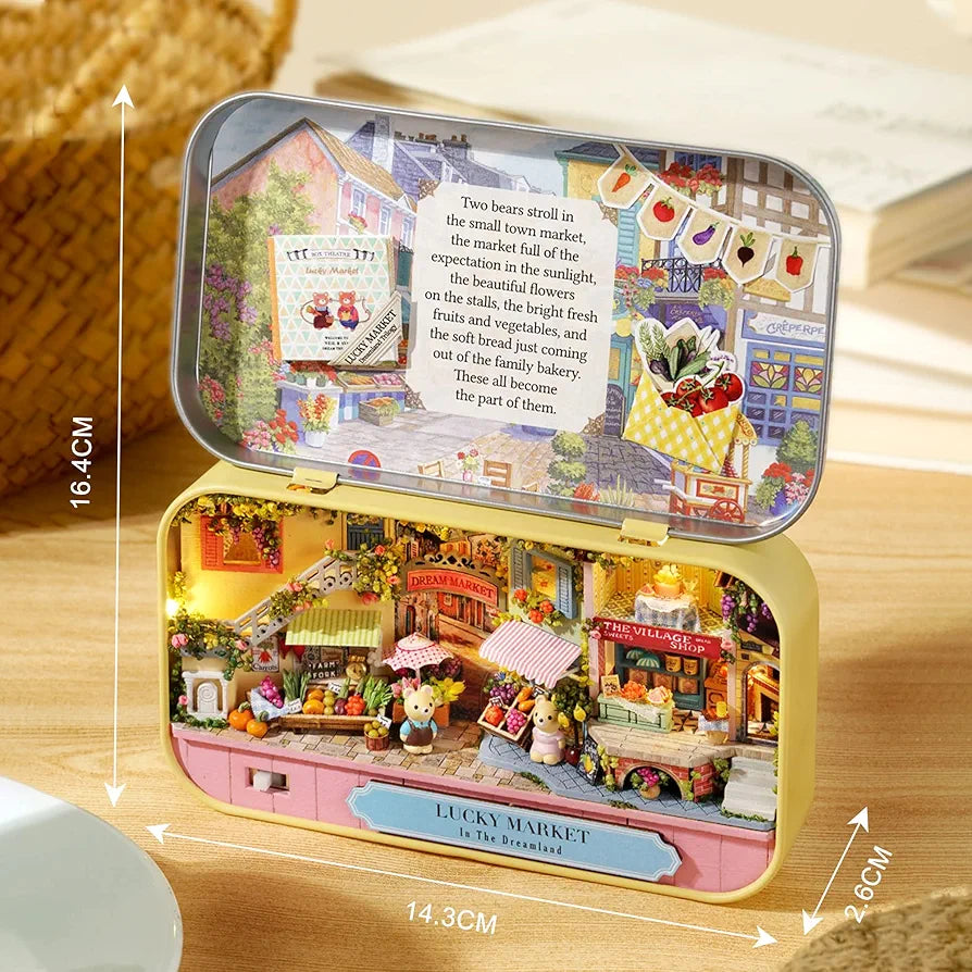 DIY Box Theatre Miniature House Kit