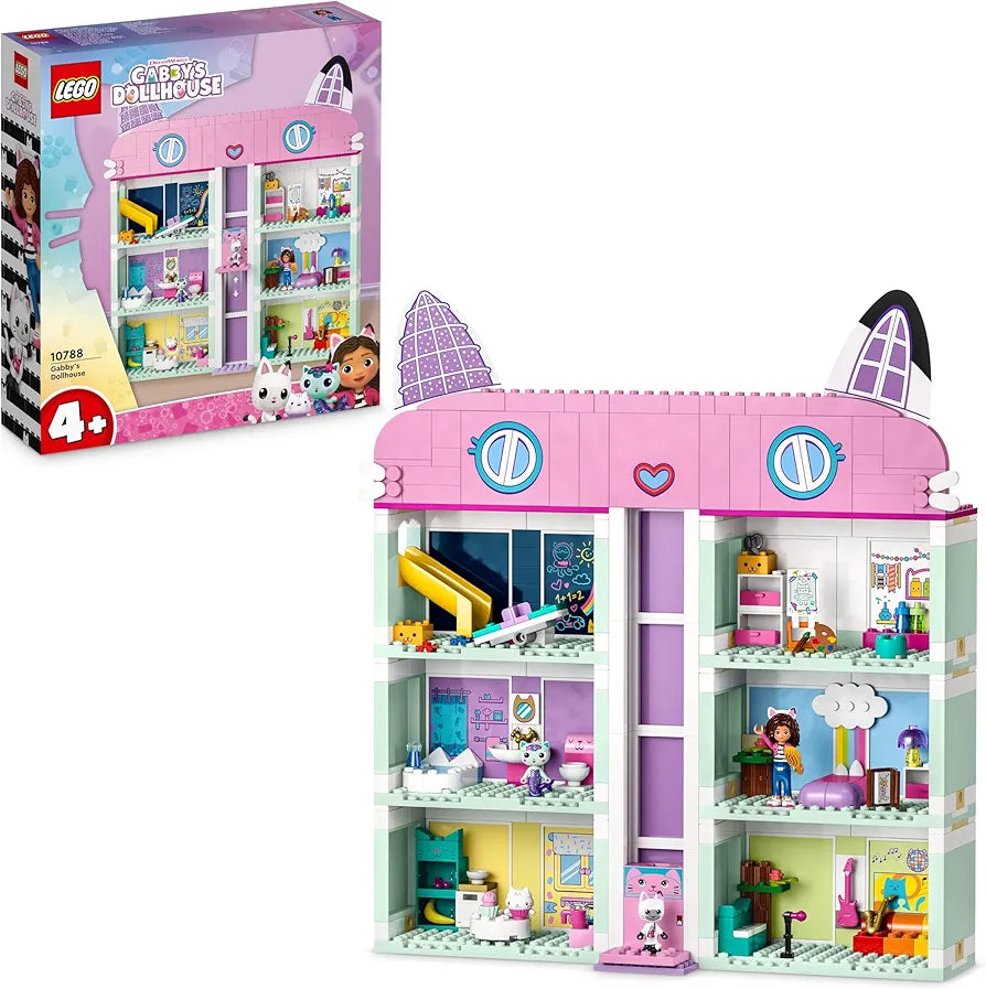 Gabby's Dollhouse 4-Floor Playset