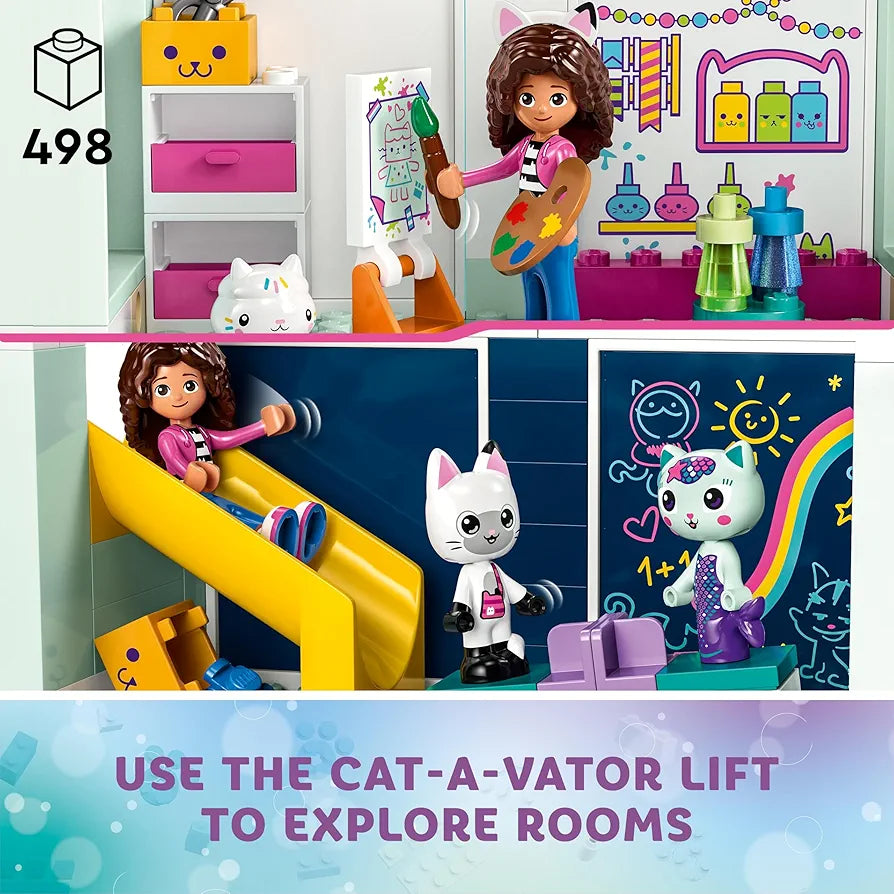 Gabby's Dollhouse 4-Floor Playset