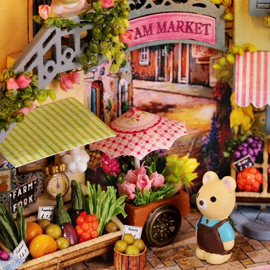 DIY Box Theatre Miniature House Kit