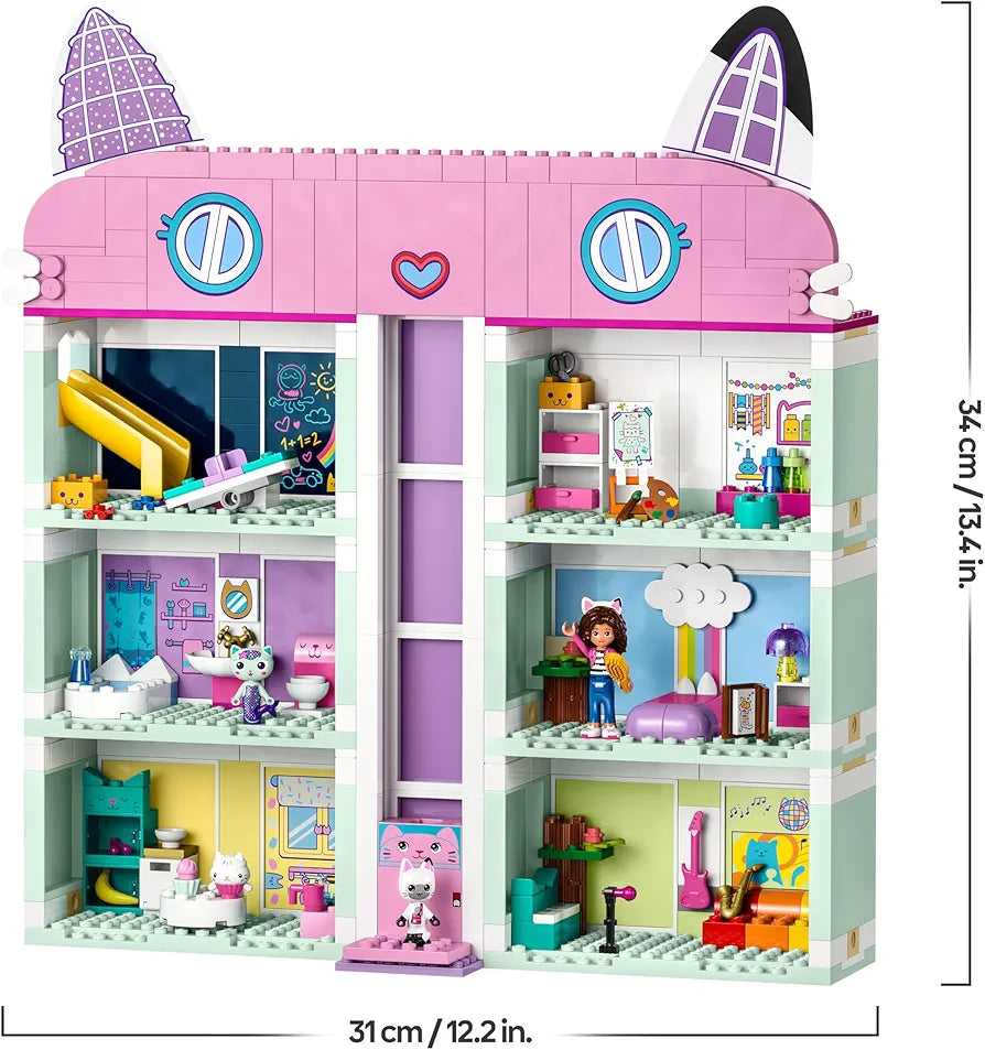 Gabby's Dollhouse 4-Floor Playset