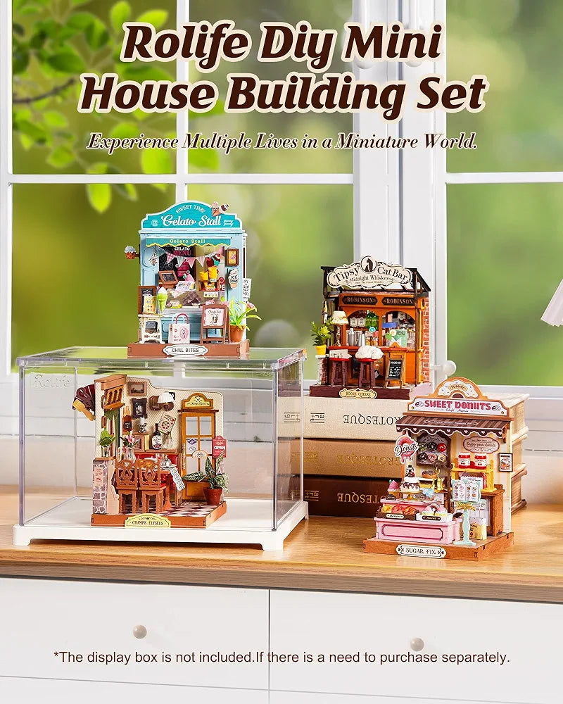 Tipsy Cat Bar Miniature House Model Kit