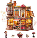 Dream Coffee Factory Miniature House Model Kit